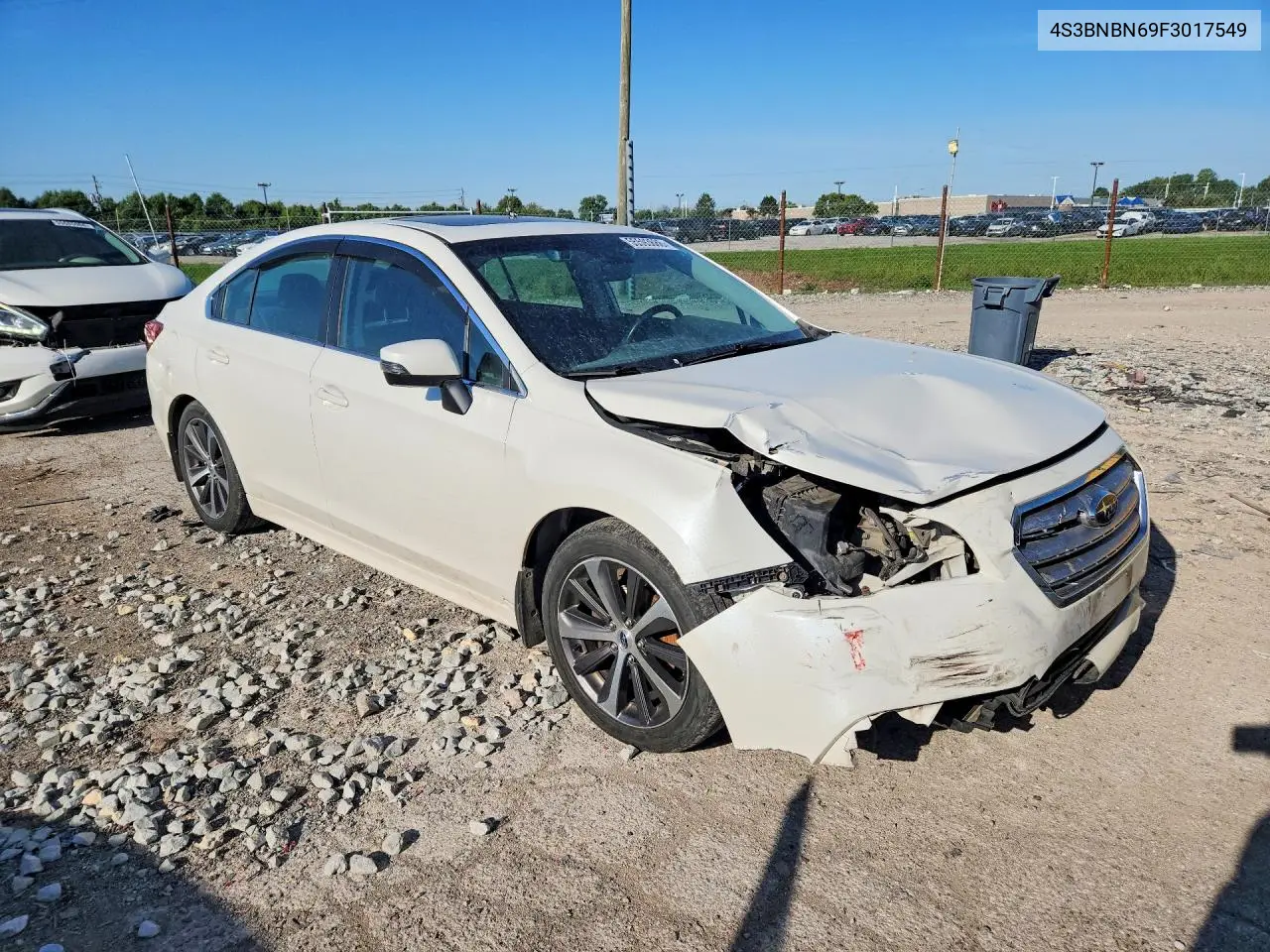 2015 Subaru Legacy 2.5I Limited VIN: 4S3BNBN69F3017549 Lot: 55593686
