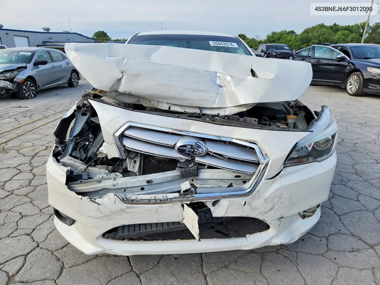 2015 Subaru Legacy 3.6R Limited VIN: 4S3BNEJ66F3012090 Lot: 55942016