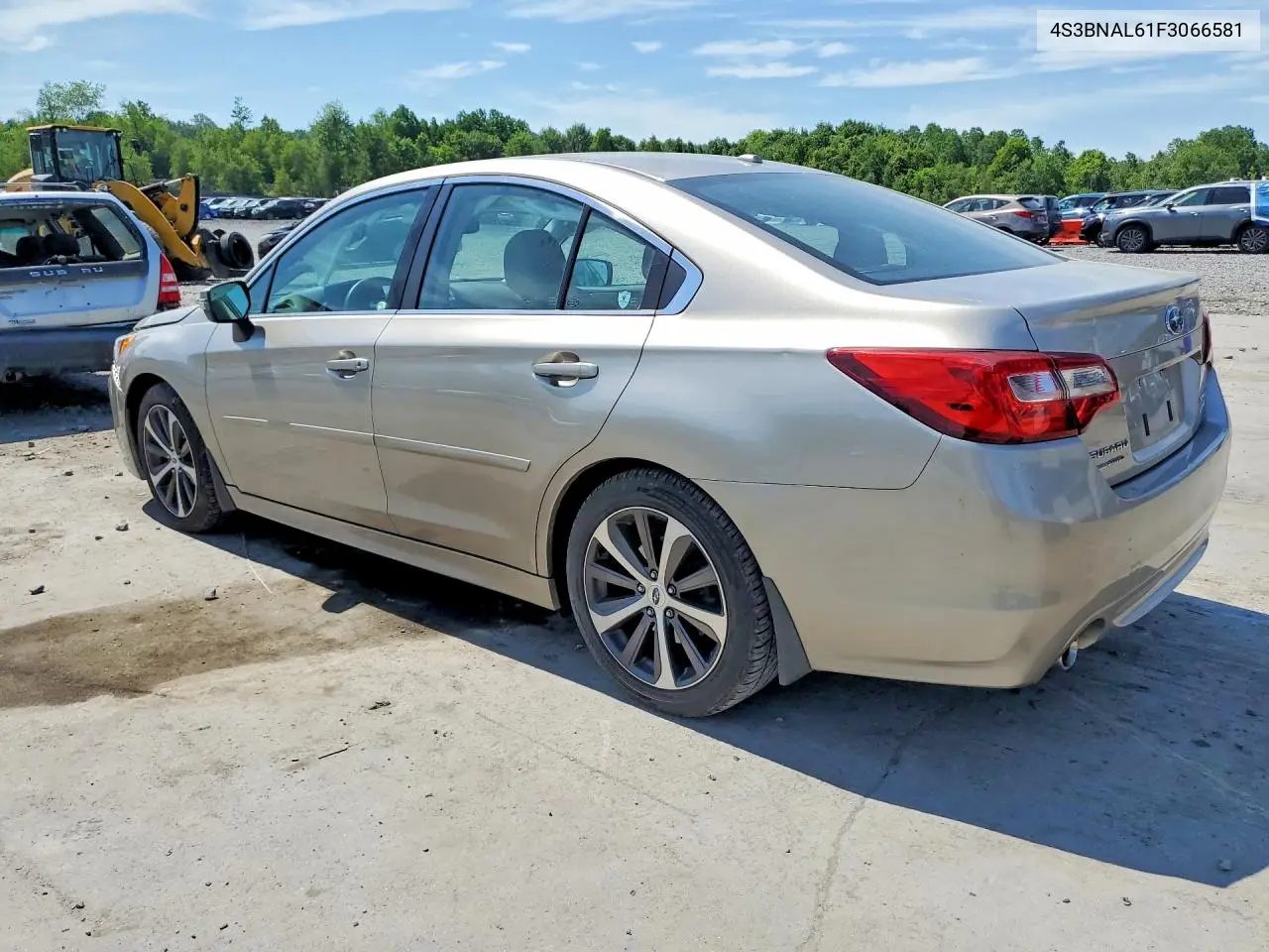 2015 Subaru Legacy 2.5I Limited VIN: 4S3BNAL61F3066581 Lot: 56116986