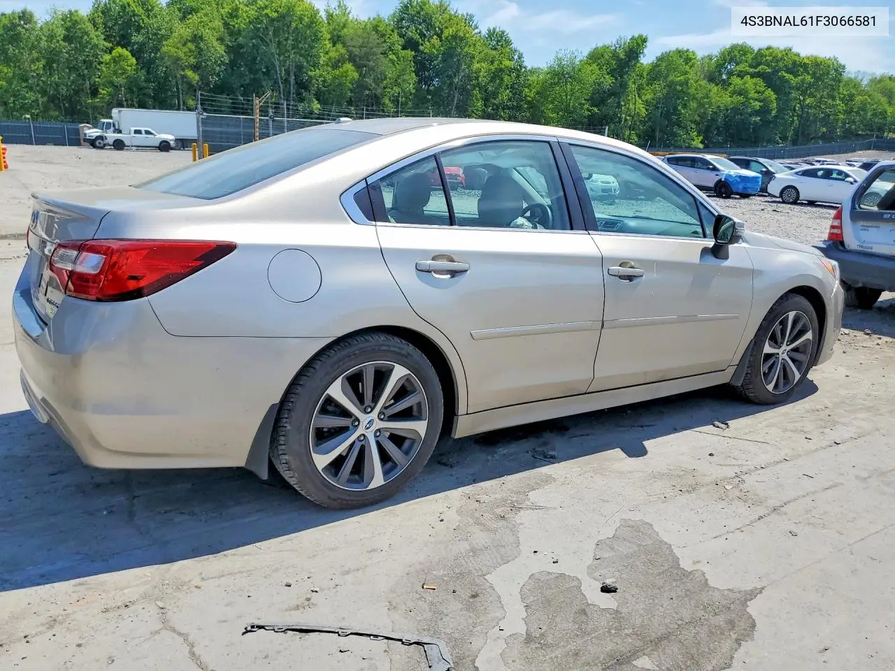 2015 Subaru Legacy 2.5I Limited VIN: 4S3BNAL61F3066581 Lot: 56116986