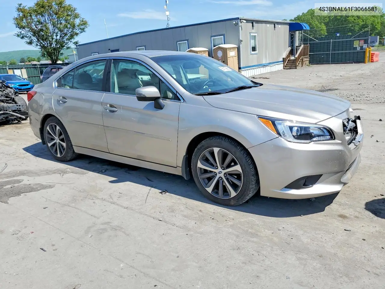 2015 Subaru Legacy 2.5I Limited VIN: 4S3BNAL61F3066581 Lot: 56116986
