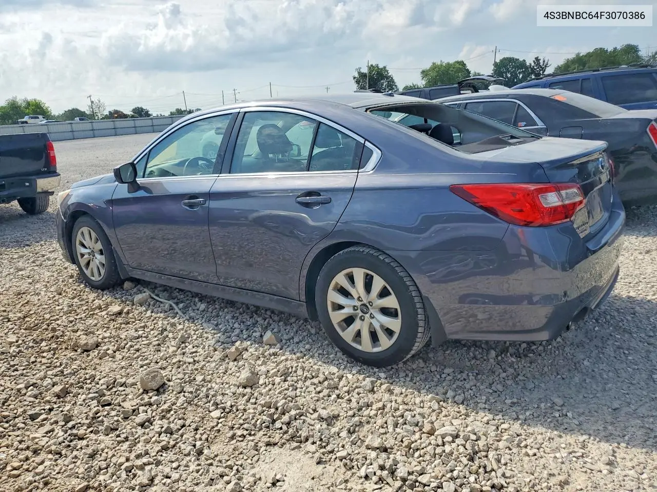 2015 Subaru Legacy 2.5I Premium VIN: 4S3BNBC64F3070386 Lot: 56280496