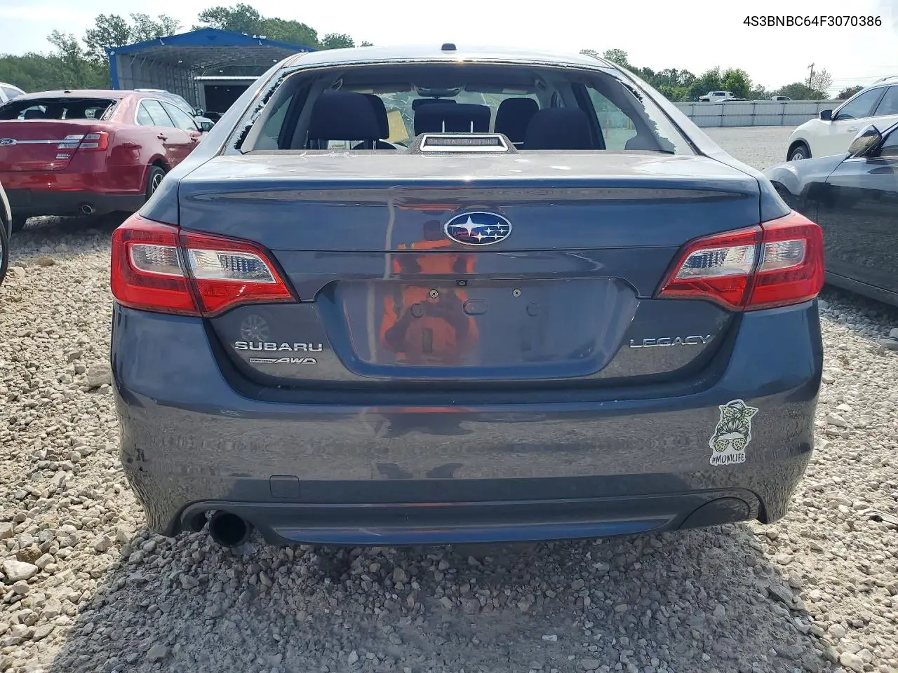 2015 Subaru Legacy 2.5I Premium VIN: 4S3BNBC64F3070386 Lot: 56280496