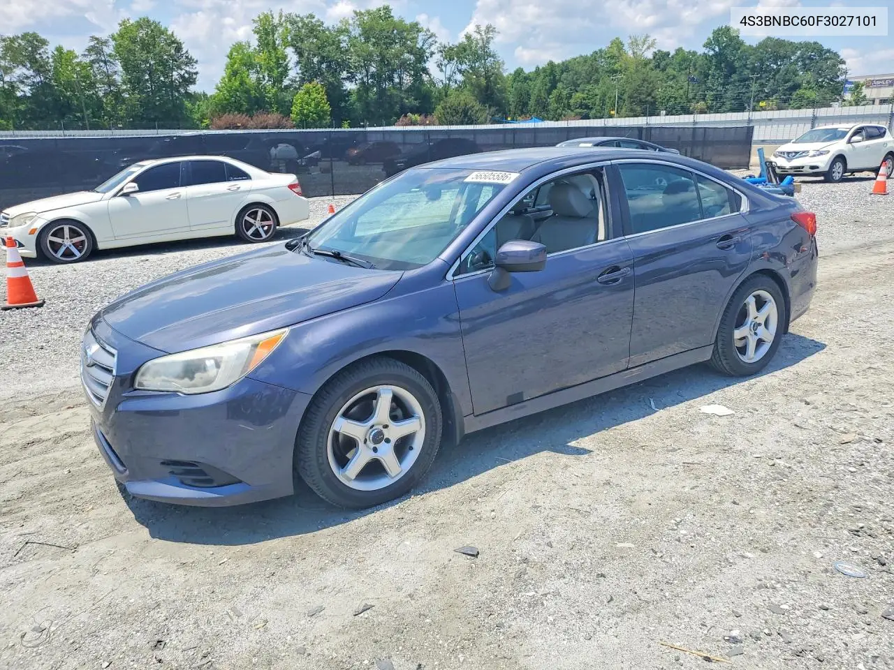 2015 Subaru Legacy 2.5I Premium VIN: 4S3BNBC60F3027101 Lot: 56505586
