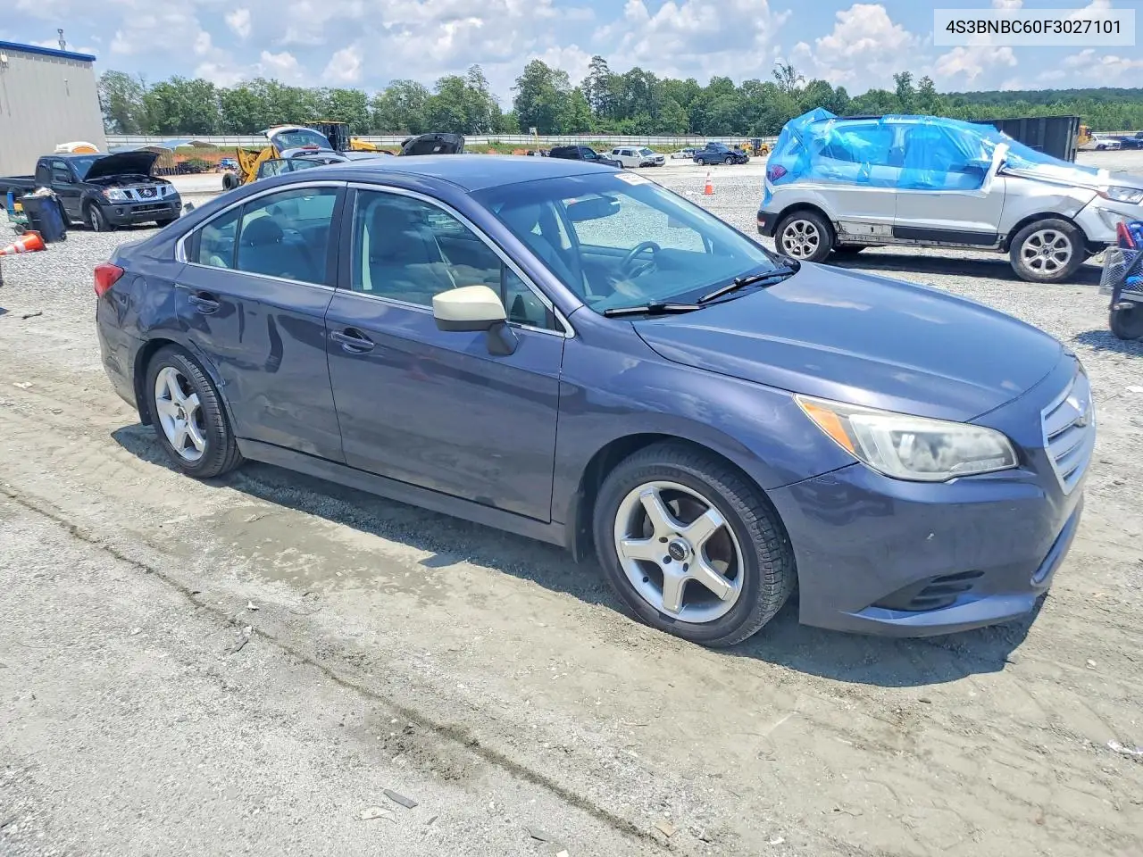 2015 Subaru Legacy 2.5I Premium VIN: 4S3BNBC60F3027101 Lot: 56505586
