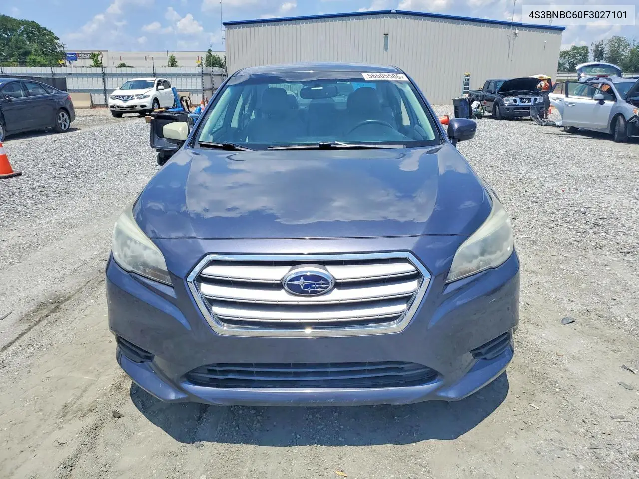 2015 Subaru Legacy 2.5I Premium VIN: 4S3BNBC60F3027101 Lot: 56505586
