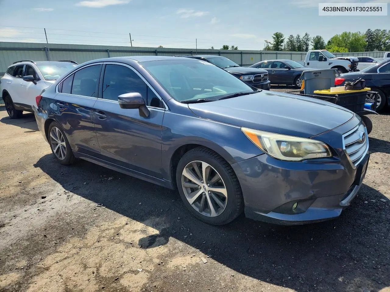 2015 Subaru Legacy 3.6R Limited VIN: 4S3BNEN61F3025551 Lot: 56610566