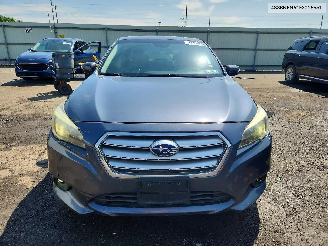 2015 Subaru Legacy 3.6R Limited VIN: 4S3BNEN61F3025551 Lot: 56610566