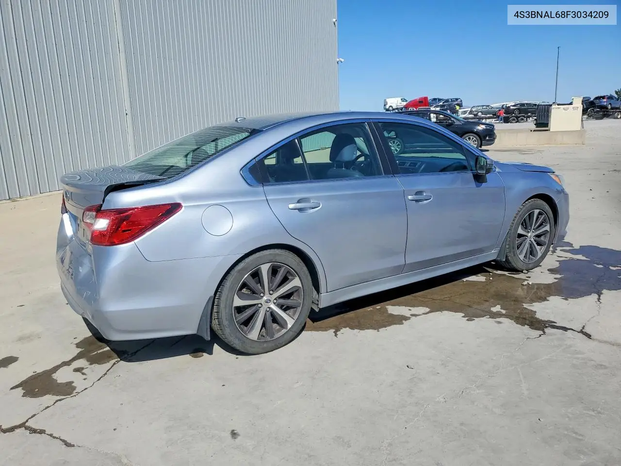 2015 Subaru Legacy 2.5I Limited VIN: 4S3BNAL68F3034209 Lot: 56719156