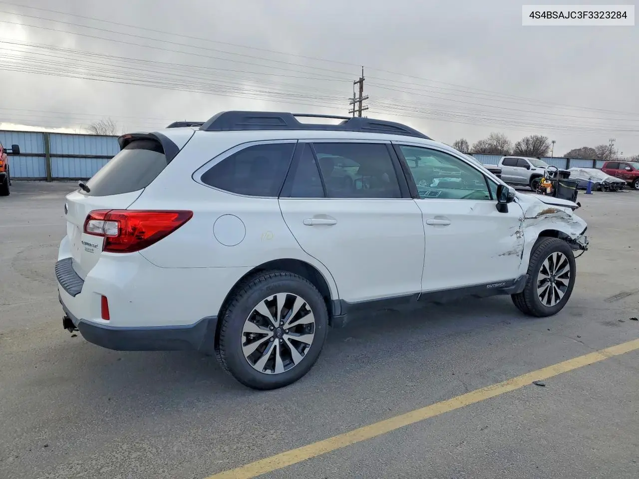 4S4BSAJC3F3323284 2015 Subaru Outback 2.5I Limited