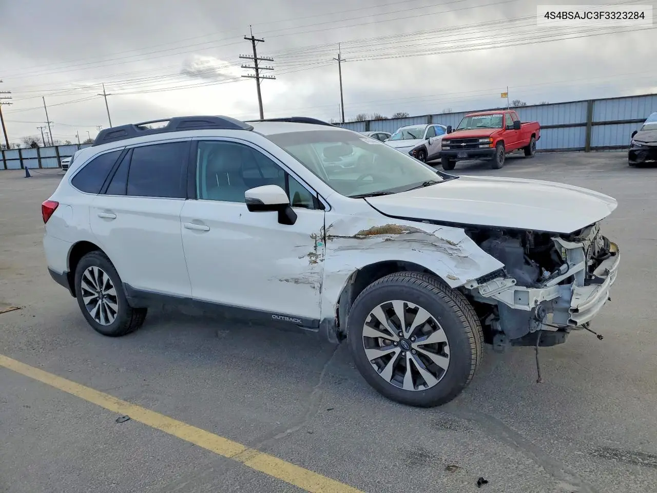 4S4BSAJC3F3323284 2015 Subaru Outback 2.5I Limited