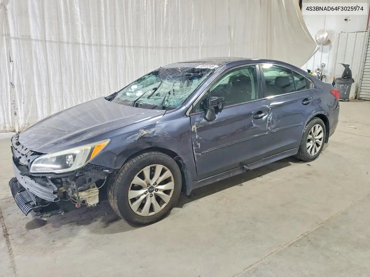 2015 Subaru Legacy 2.5I Premium VIN: 4S3BNAD64F3025974 Lot: 59972246