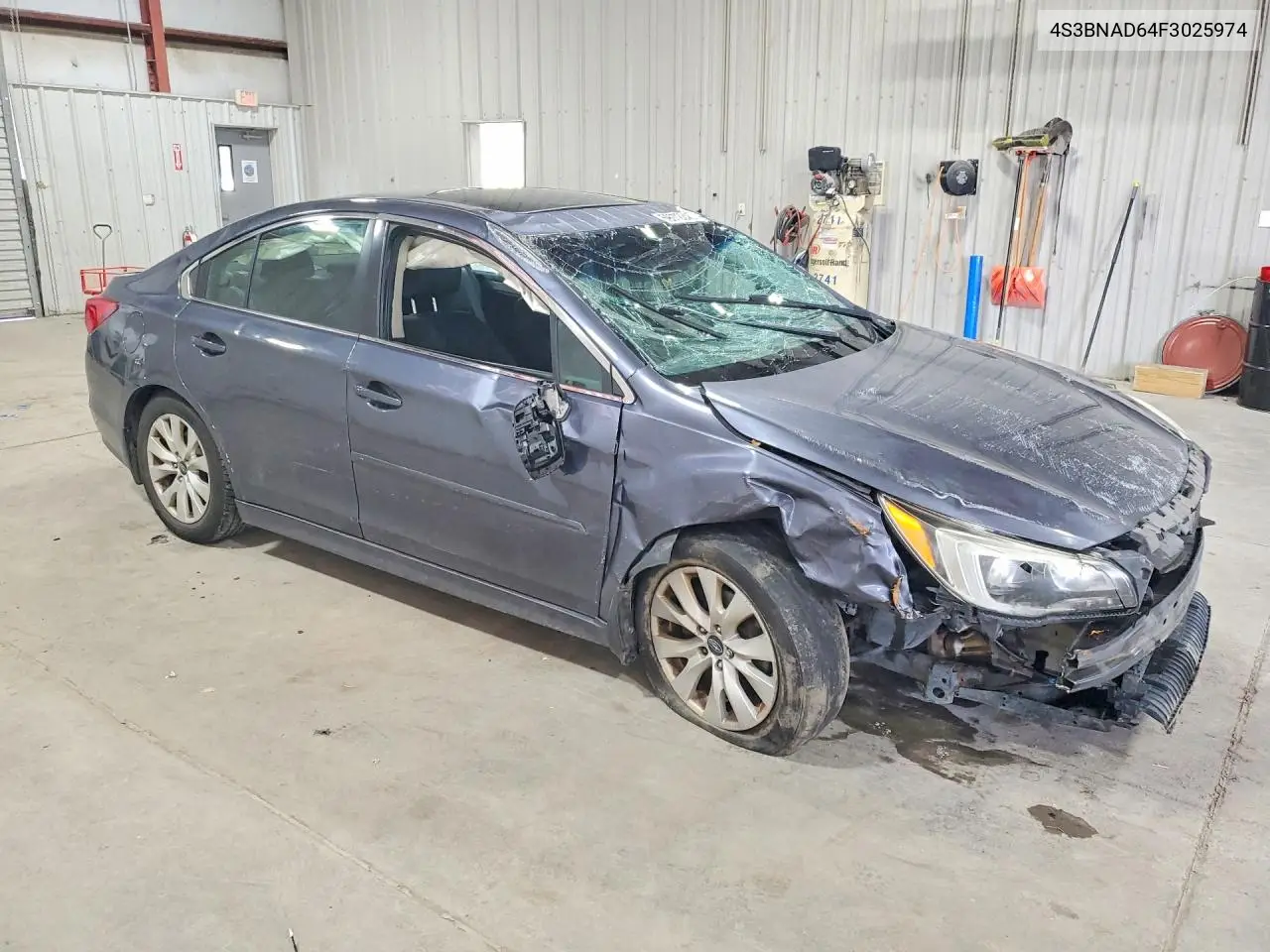 2015 Subaru Legacy 2.5I Premium VIN: 4S3BNAD64F3025974 Lot: 59972246
