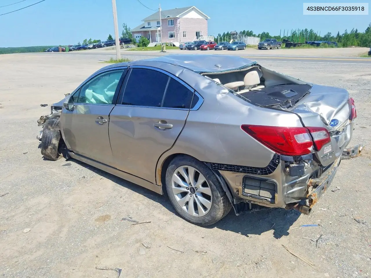 2015 Subaru Legacy 2.5I Premium VIN: 4S3BNCD66F3035918 Lot: 60045116