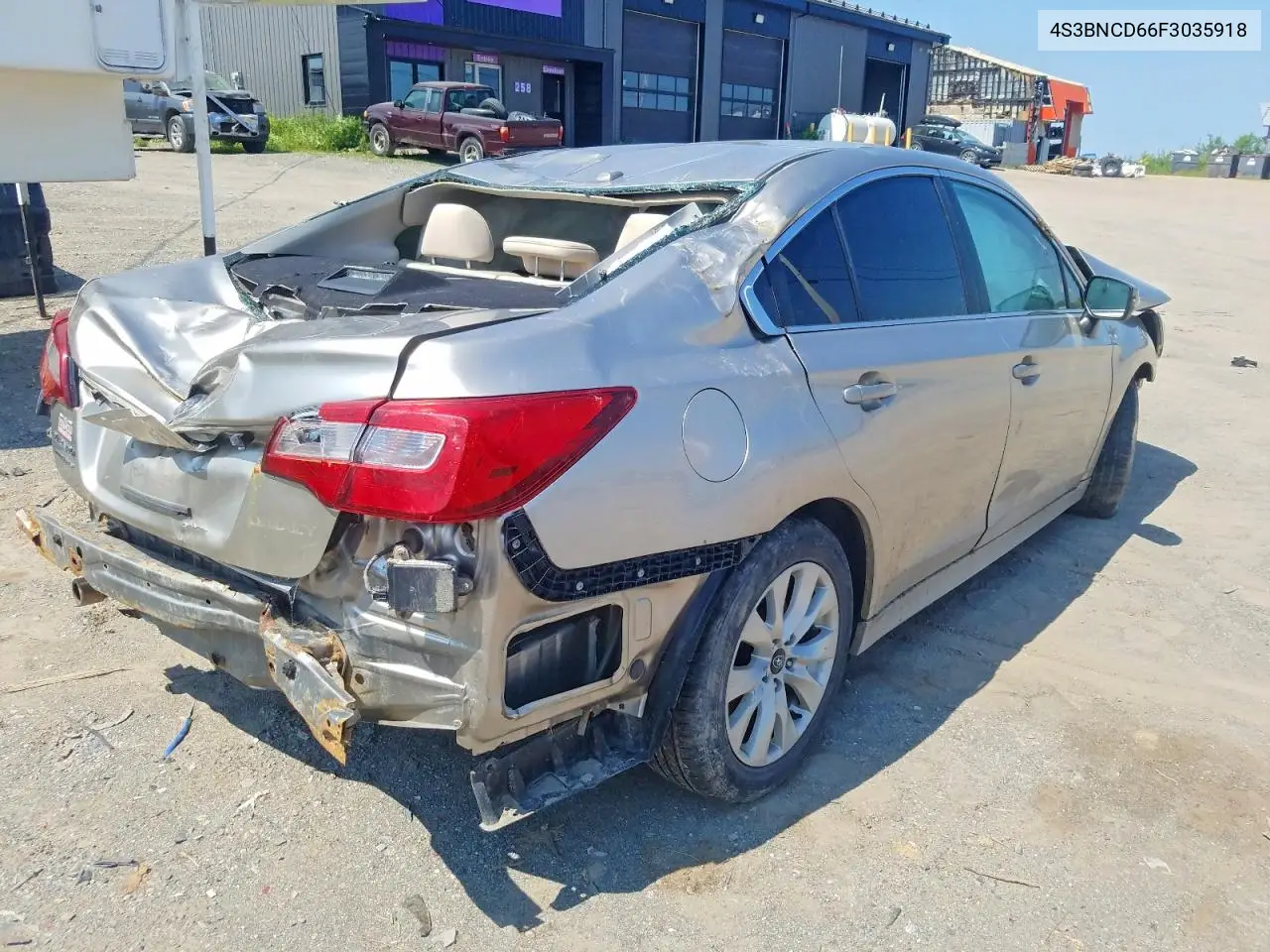 2015 Subaru Legacy 2.5I Premium VIN: 4S3BNCD66F3035918 Lot: 60045116