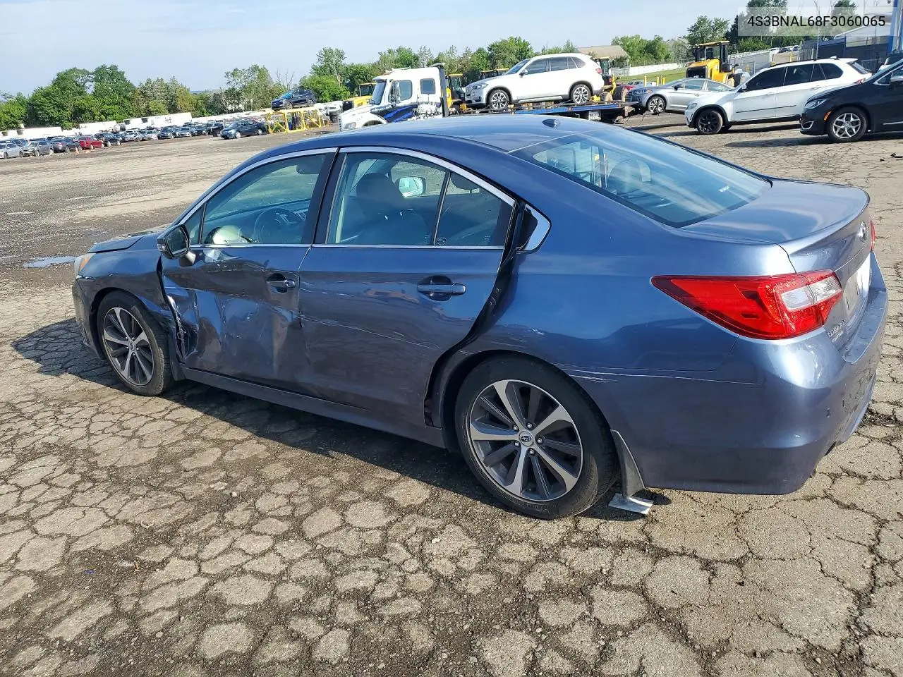2015 Subaru Legacy VIN: 4S3BNAL68F3060065 Lot: 60462416