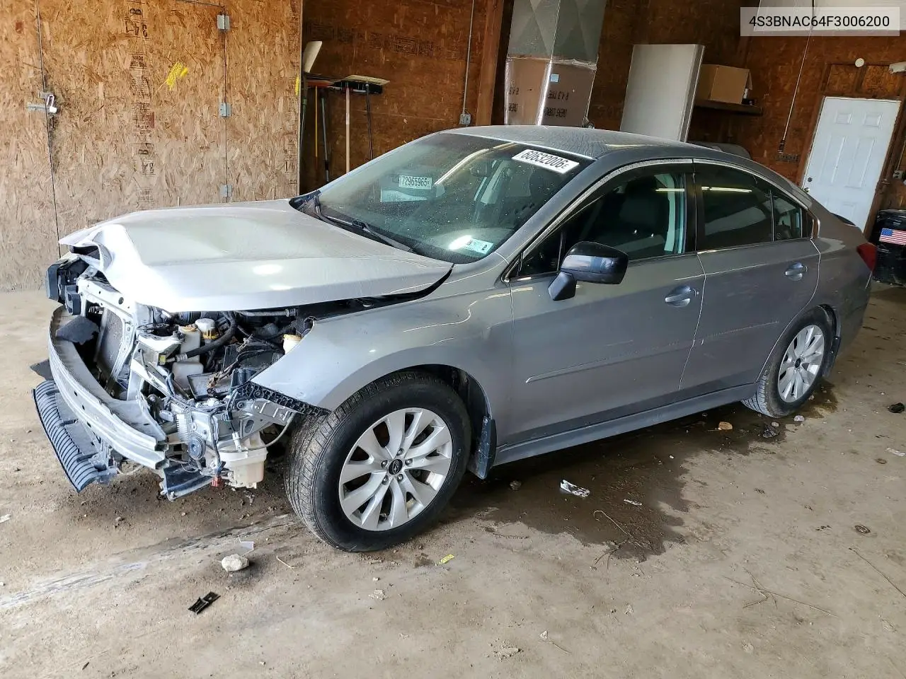 2015 Subaru Legacy VIN: 4S3BNAC64F3006200 Lot: 60632006