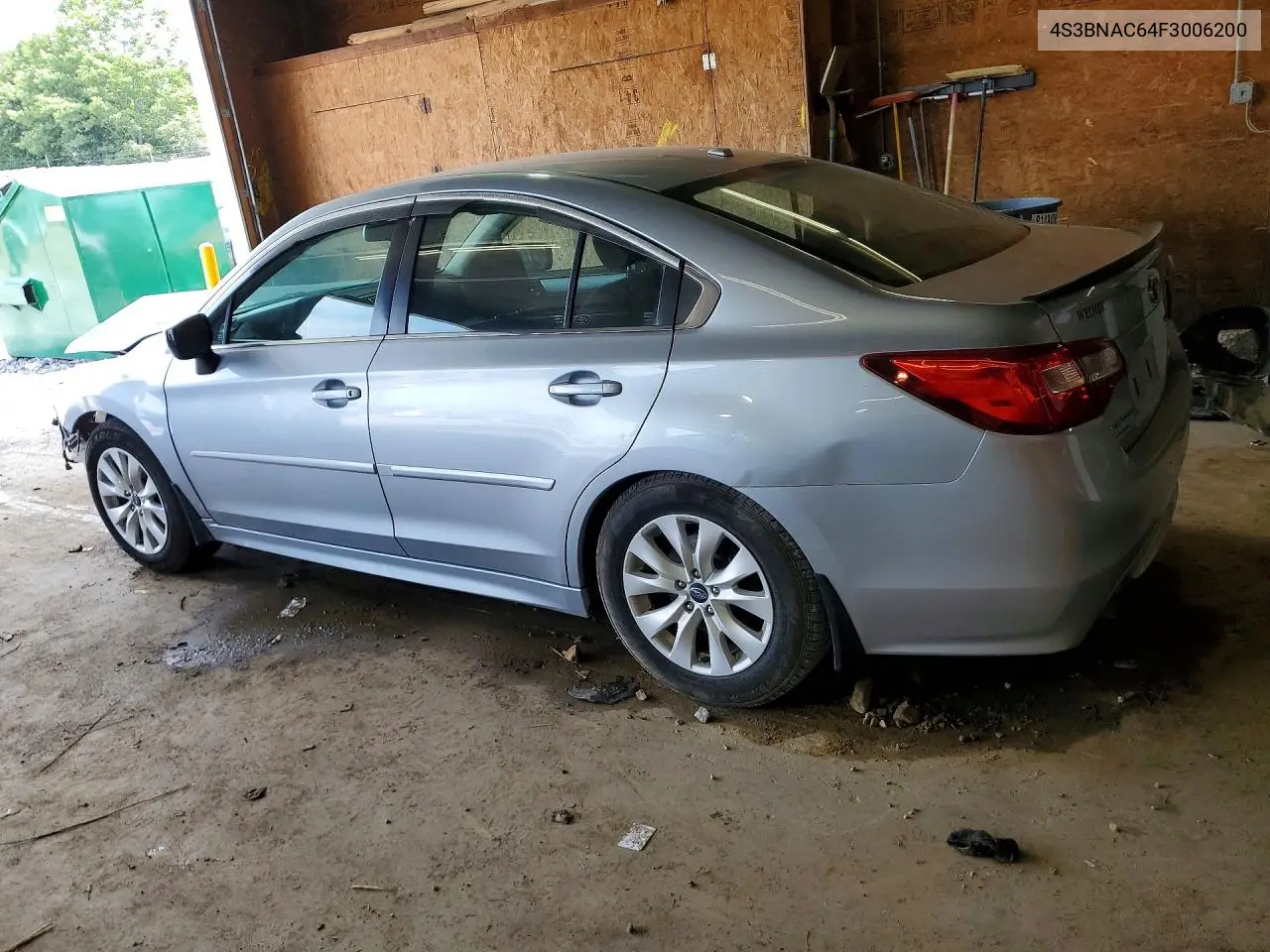 2015 Subaru Legacy VIN: 4S3BNAC64F3006200 Lot: 60632006