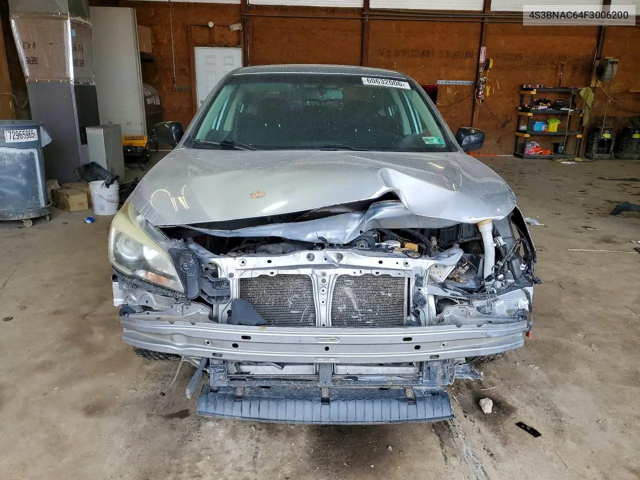 2015 Subaru Legacy VIN: 4S3BNAC64F3006200 Lot: 60632006