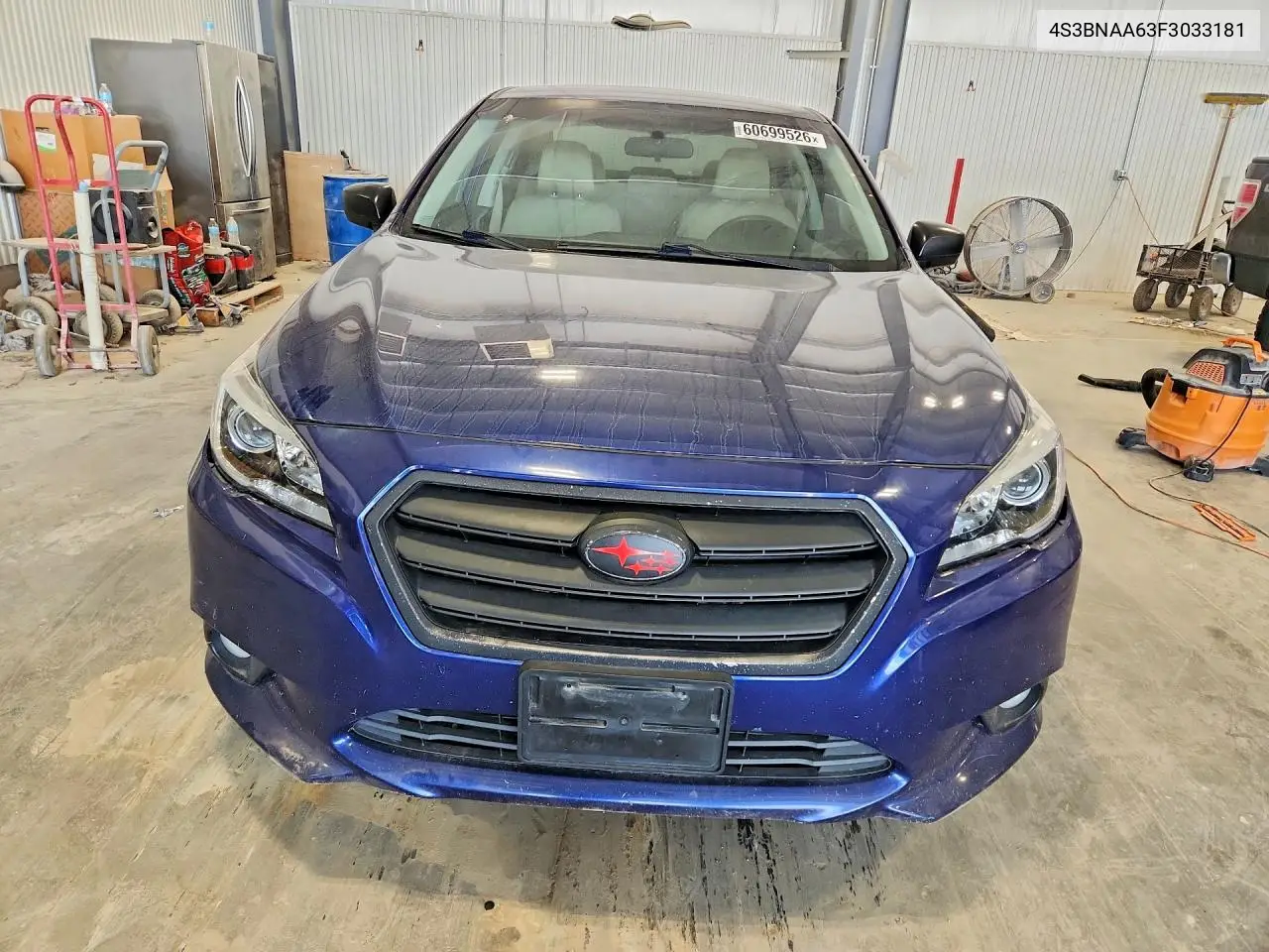 2015 Subaru Legacy 2.5I VIN: 4S3BNAA63F3033181 Lot: 60699526