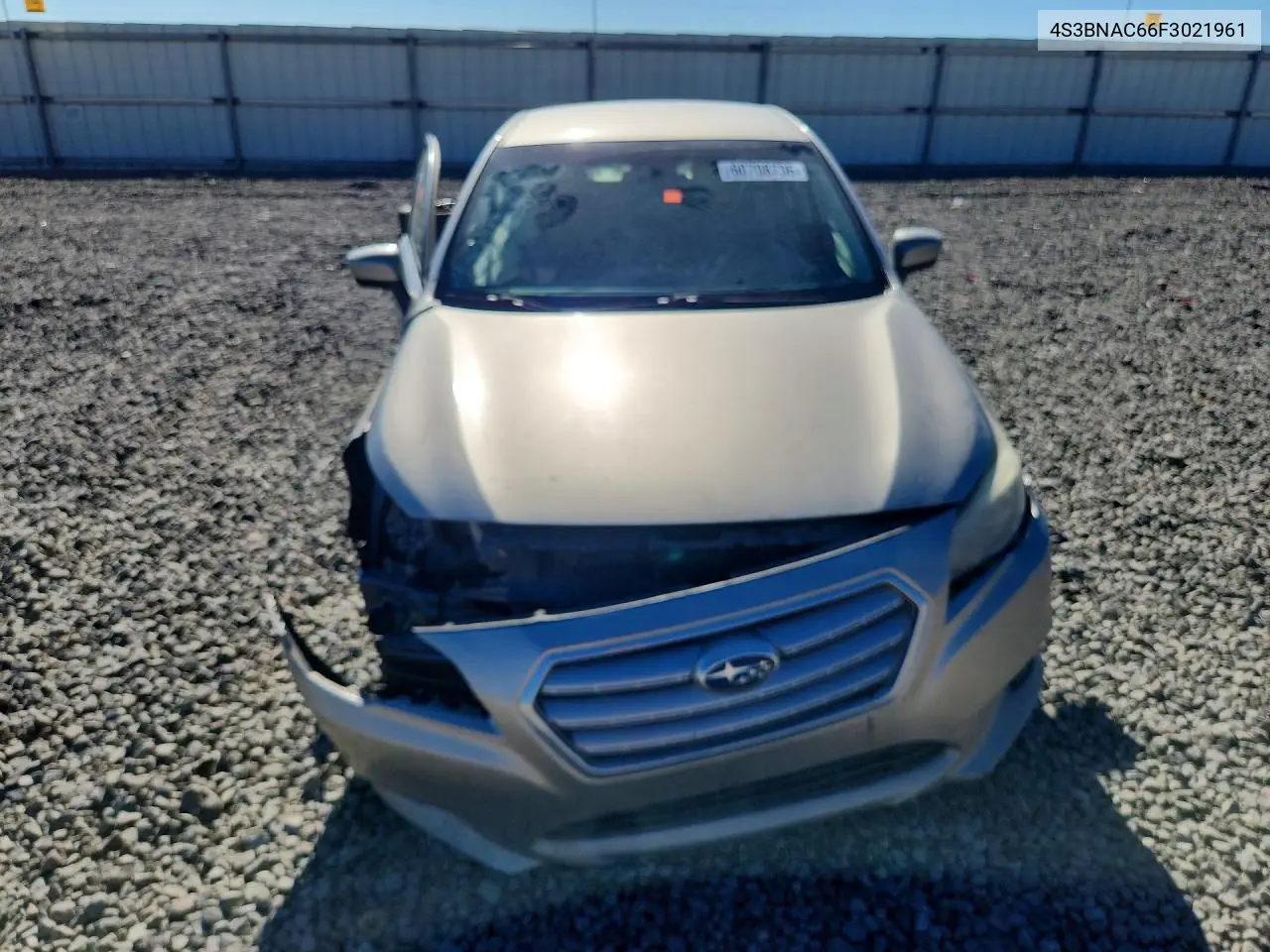 2015 Subaru Legacy 2.5I Premium VIN: 4S3BNAC66F3021961 Lot: 60708736