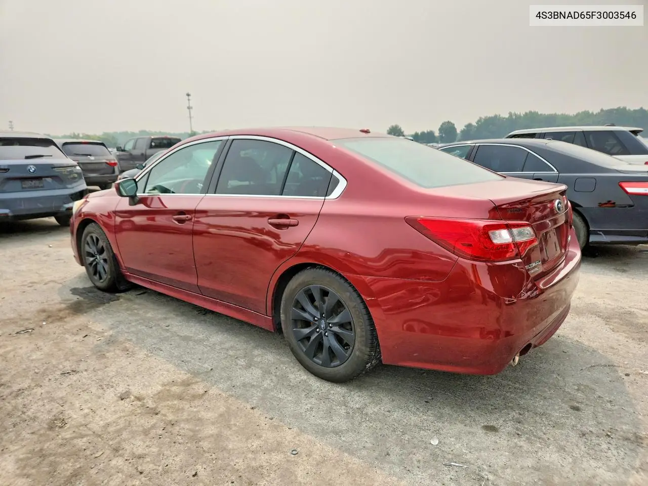 2015 Subaru Legacy 2.5I Premium VIN: 4S3BNAD65F3003546 Lot: 60795536