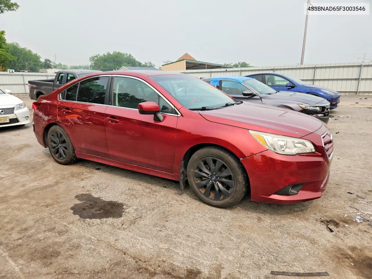 2015 Subaru Legacy 2.5I Premium VIN: 4S3BNAD65F3003546 Lot: 60795536