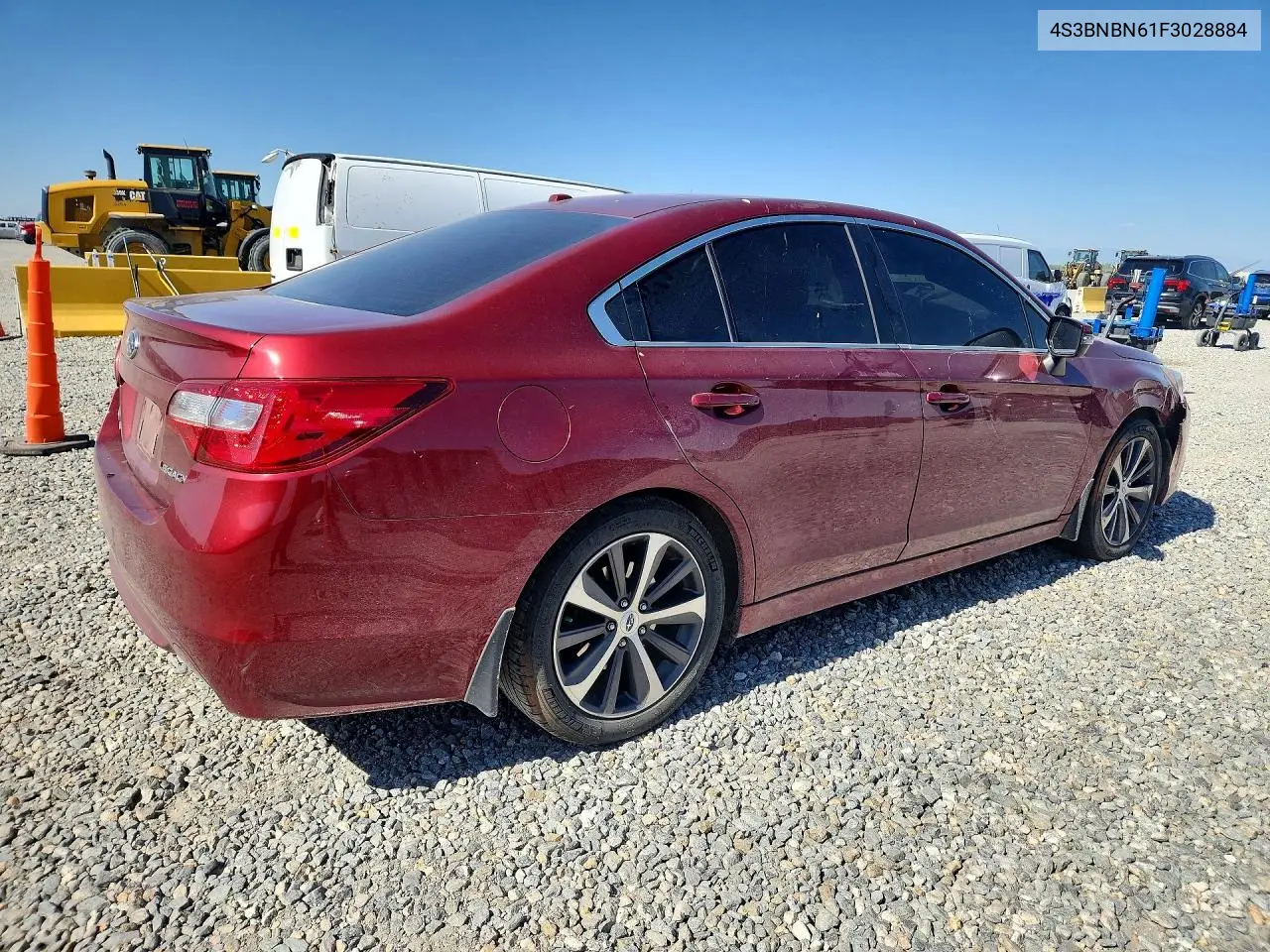 2015 Subaru Legacy 2.5I Limited VIN: 4S3BNBN61F3028884 Lot: 61094746