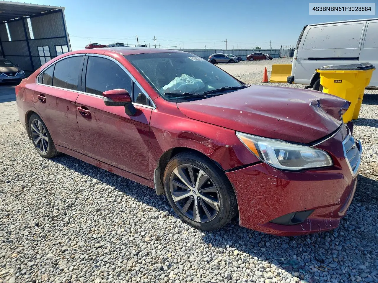 2015 Subaru Legacy 2.5I Limited VIN: 4S3BNBN61F3028884 Lot: 61094746