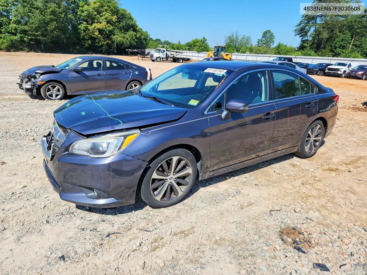 2015 Subaru Legacy 3.6R Limited VIN: 4S3BNEN67F3030608 Lot: 61192246