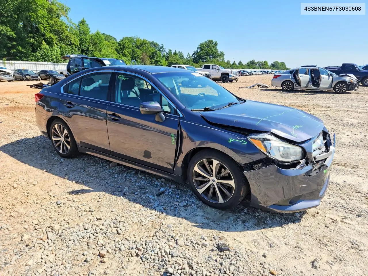 2015 Subaru Legacy 3.6R Limited VIN: 4S3BNEN67F3030608 Lot: 61192246