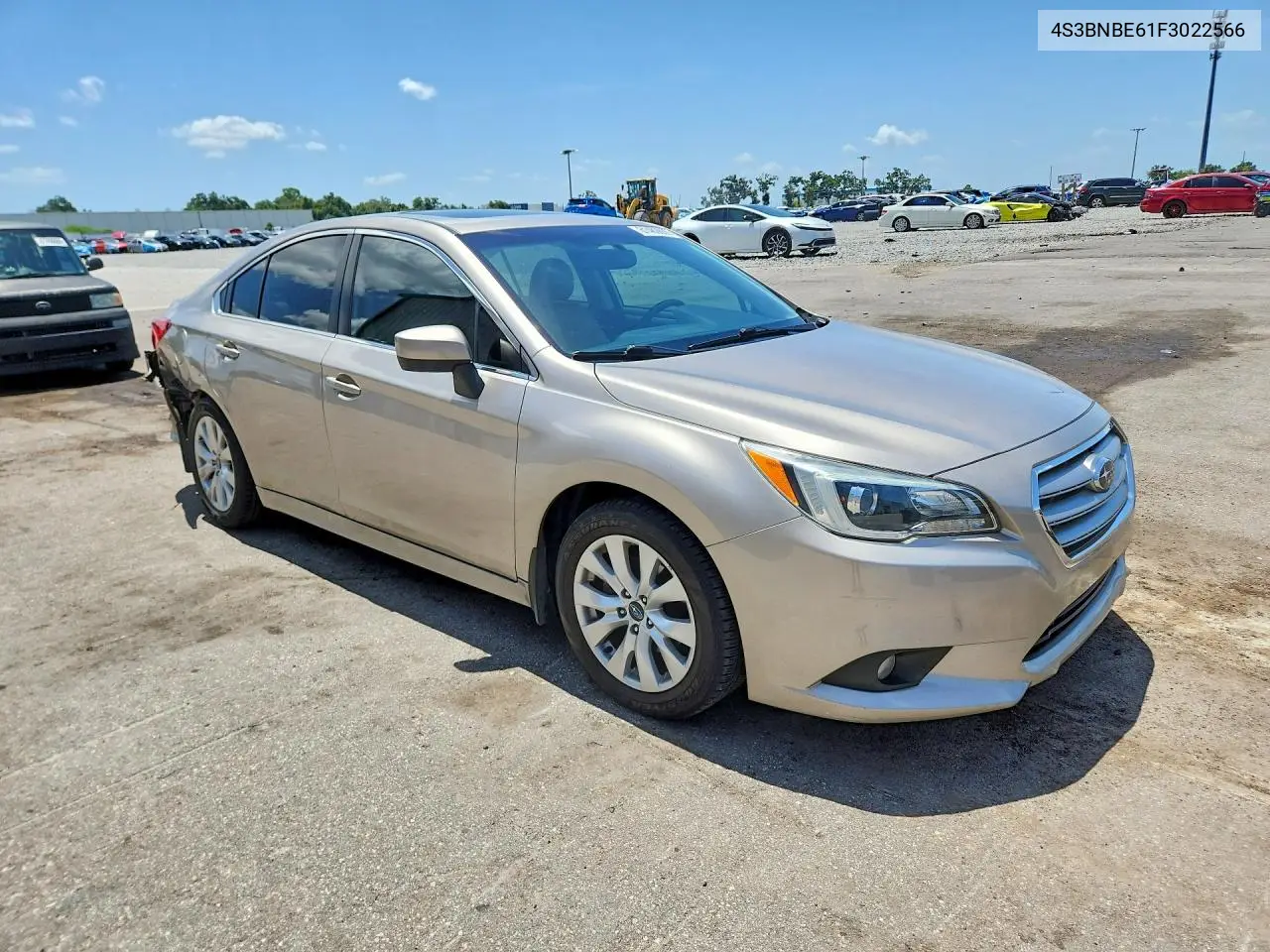 2015 Subaru Legacy 2.5I Premium VIN: 4S3BNBE61F3022566 Lot: 61469856
