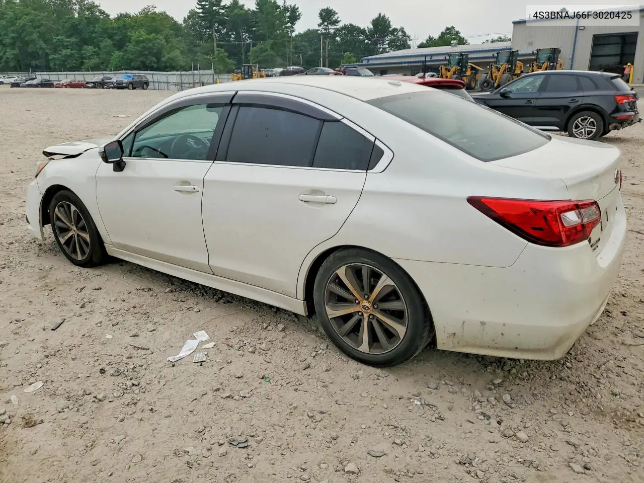 2015 Subaru Legacy 2.5I Limited VIN: 4S3BNAJ66F3020425 Lot: 61529726