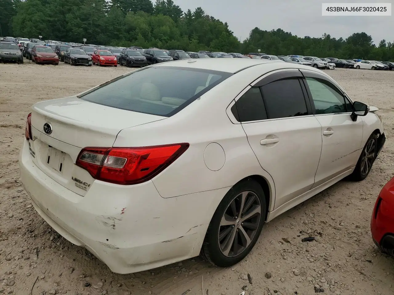2015 Subaru Legacy 2.5I Limited VIN: 4S3BNAJ66F3020425 Lot: 61529726