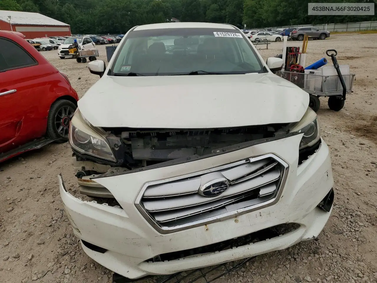 2015 Subaru Legacy 2.5I Limited VIN: 4S3BNAJ66F3020425 Lot: 61529726