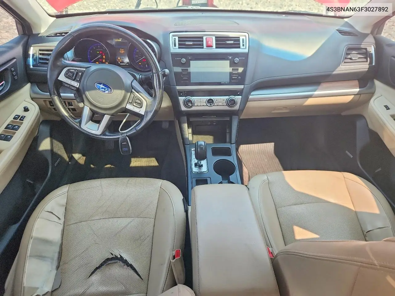 2015 Subaru Legacy 2.5I Limited VIN: 4S3BNAN63F3027892 Lot: 61704006