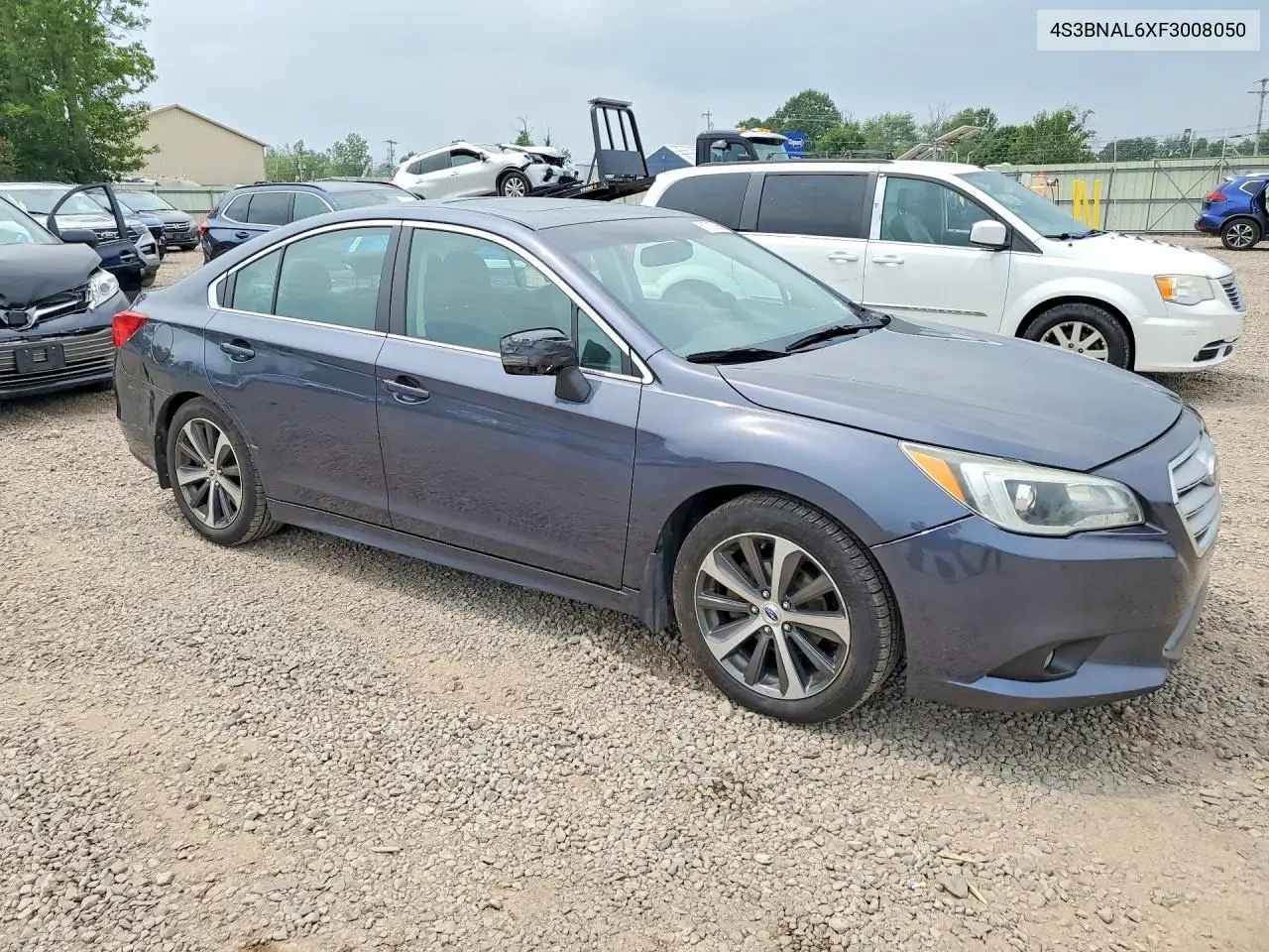2015 Subaru Legacy 2.5I Limited VIN: 4S3BNAL6XF3008050 Lot: 61715786