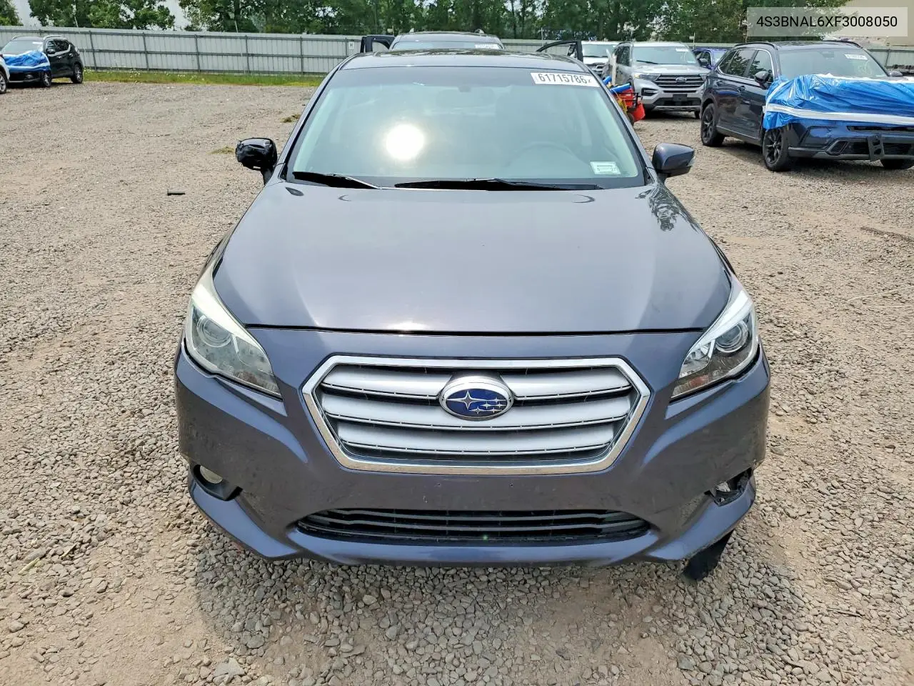 2015 Subaru Legacy 2.5I Limited VIN: 4S3BNAL6XF3008050 Lot: 61715786