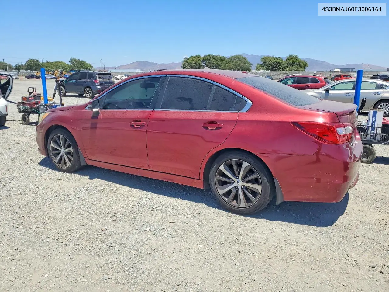 2015 Subaru Legacy 2.5I Limited VIN: 4S3BNAJ60F3006164 Lot: 62294006