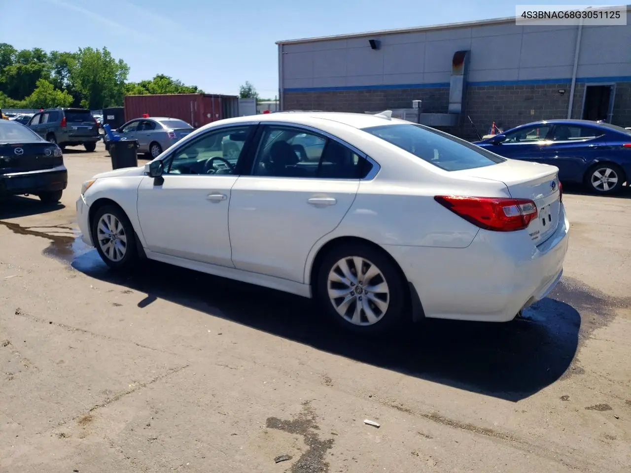 2016 Subaru Legacy 2.5I Premium VIN: 4S3BNAC68G3051125 Lot: 56131656