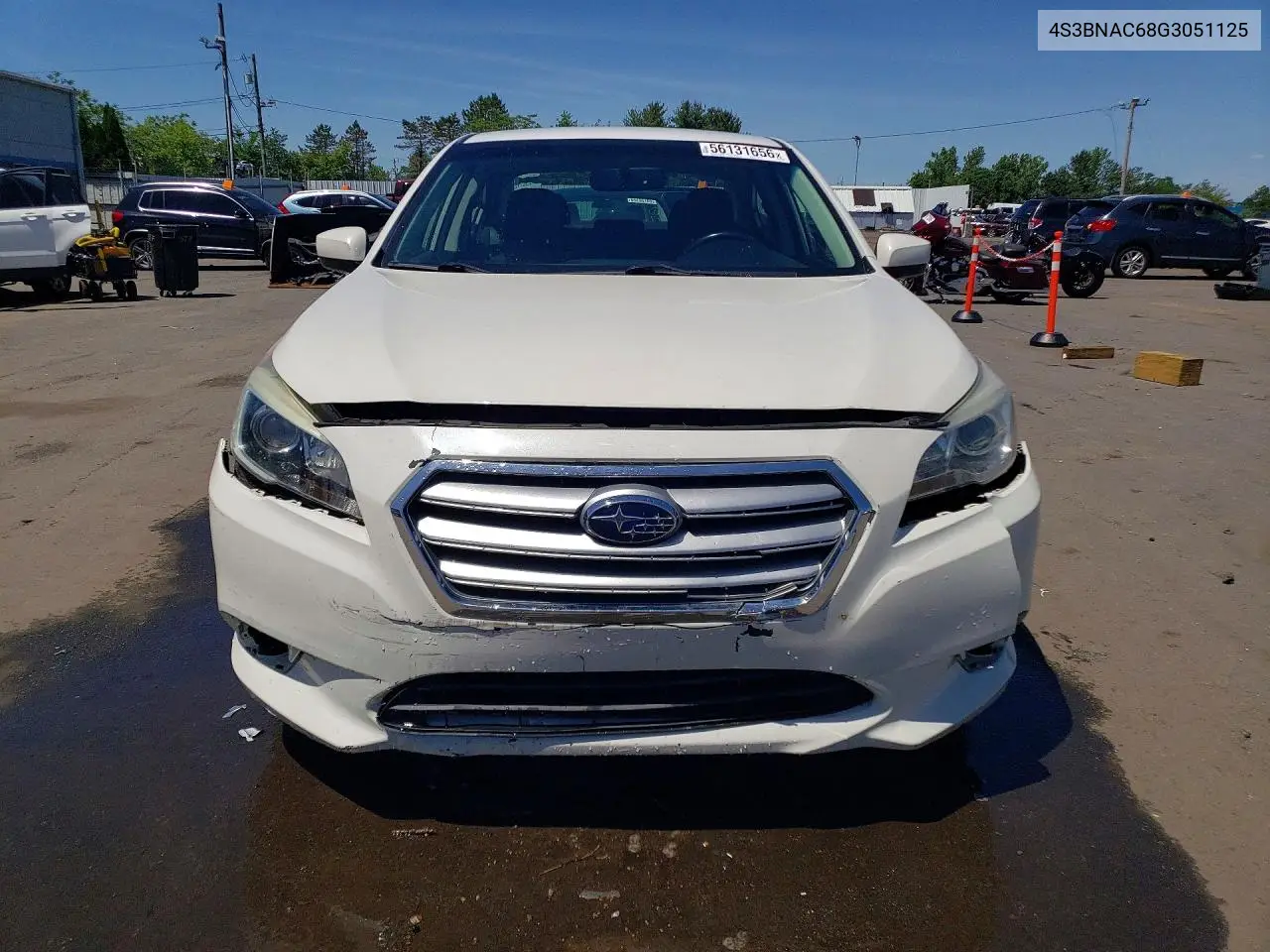 2016 Subaru Legacy 2.5I Premium VIN: 4S3BNAC68G3051125 Lot: 56131656
