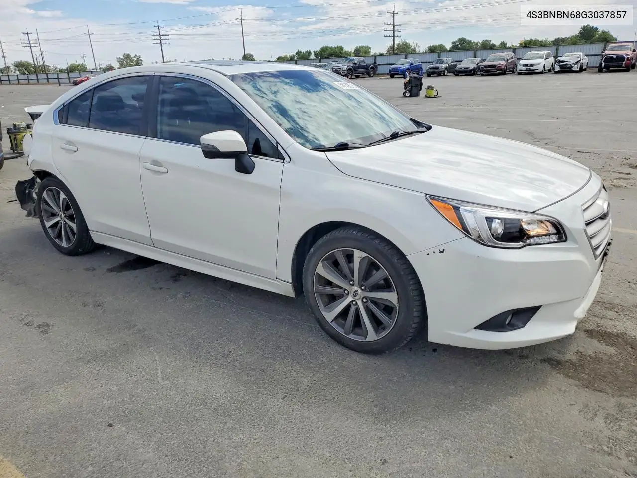 2016 Subaru Legacy 2.5I Limited VIN: 4S3BNBN68G3037857 Lot: 56169516