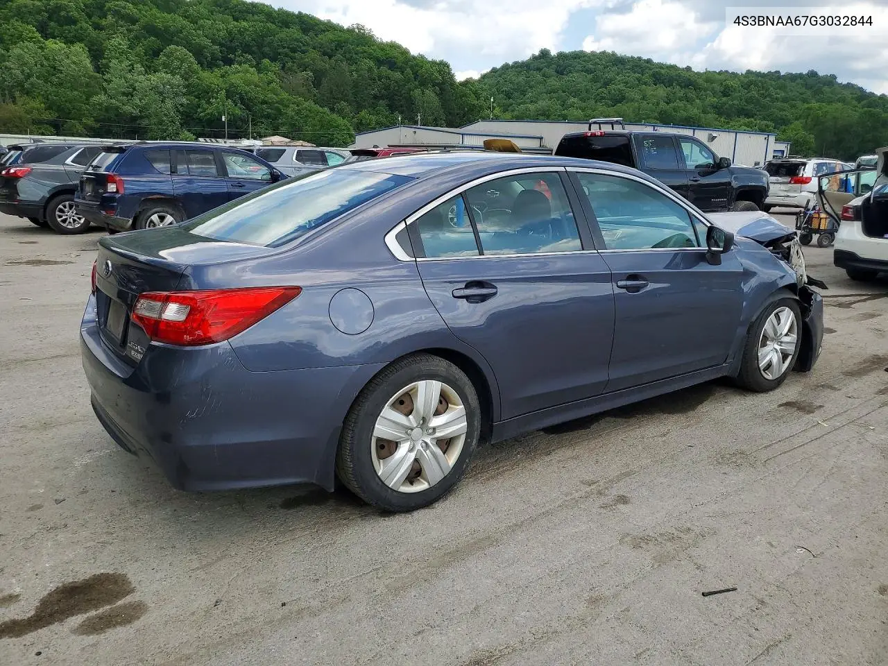 2016 Subaru Legacy 2.5I VIN: 4S3BNAA67G3032844 Lot: 56411636