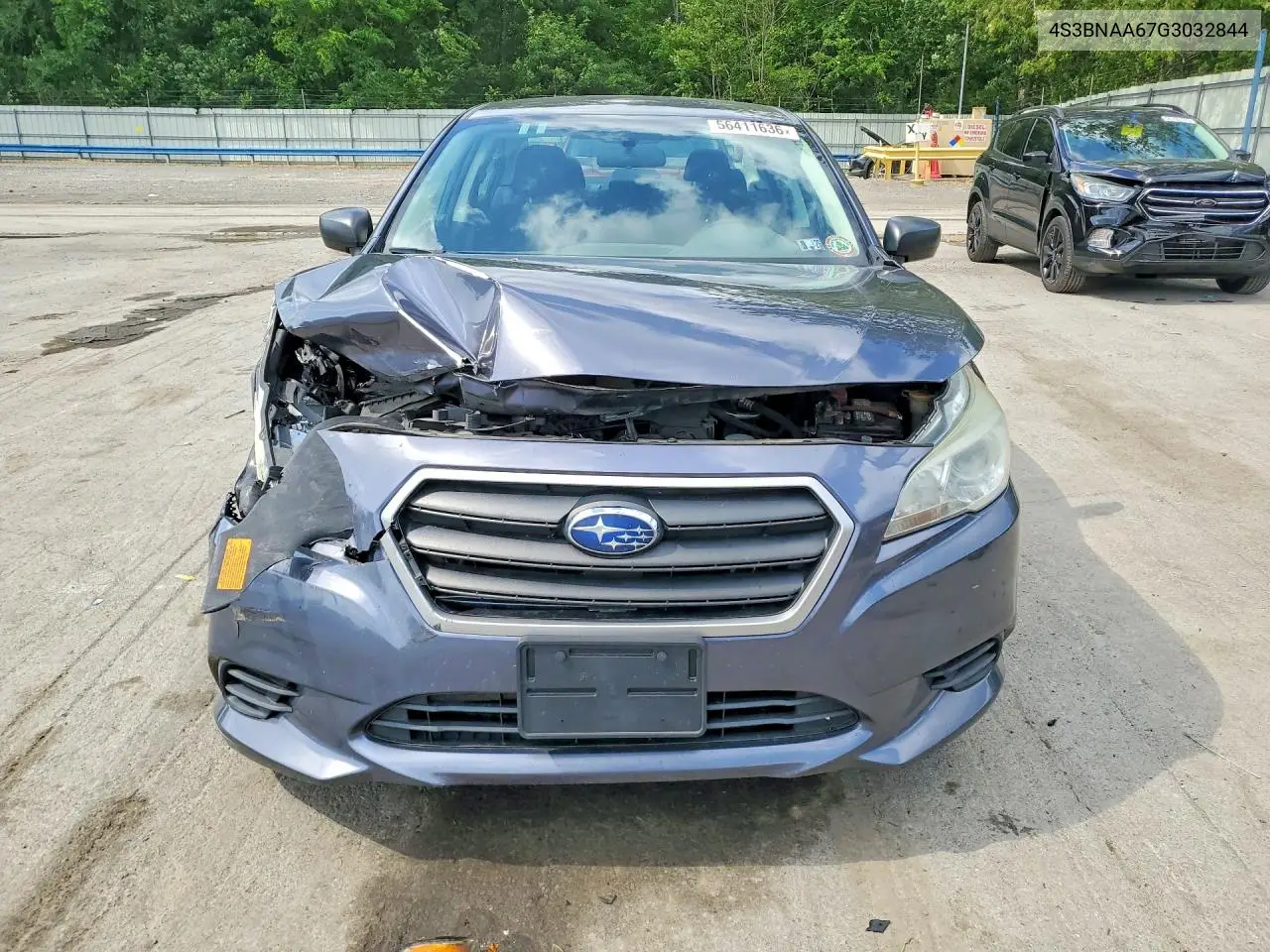 2016 Subaru Legacy 2.5I VIN: 4S3BNAA67G3032844 Lot: 56411636