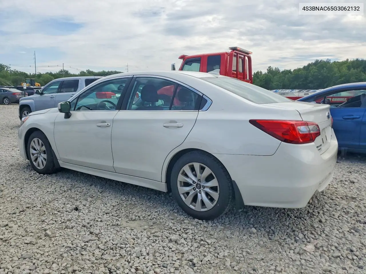 2016 Subaru Legacy 2.5I Premium VIN: 4S3BNAC65G3062132 Lot: 56868336