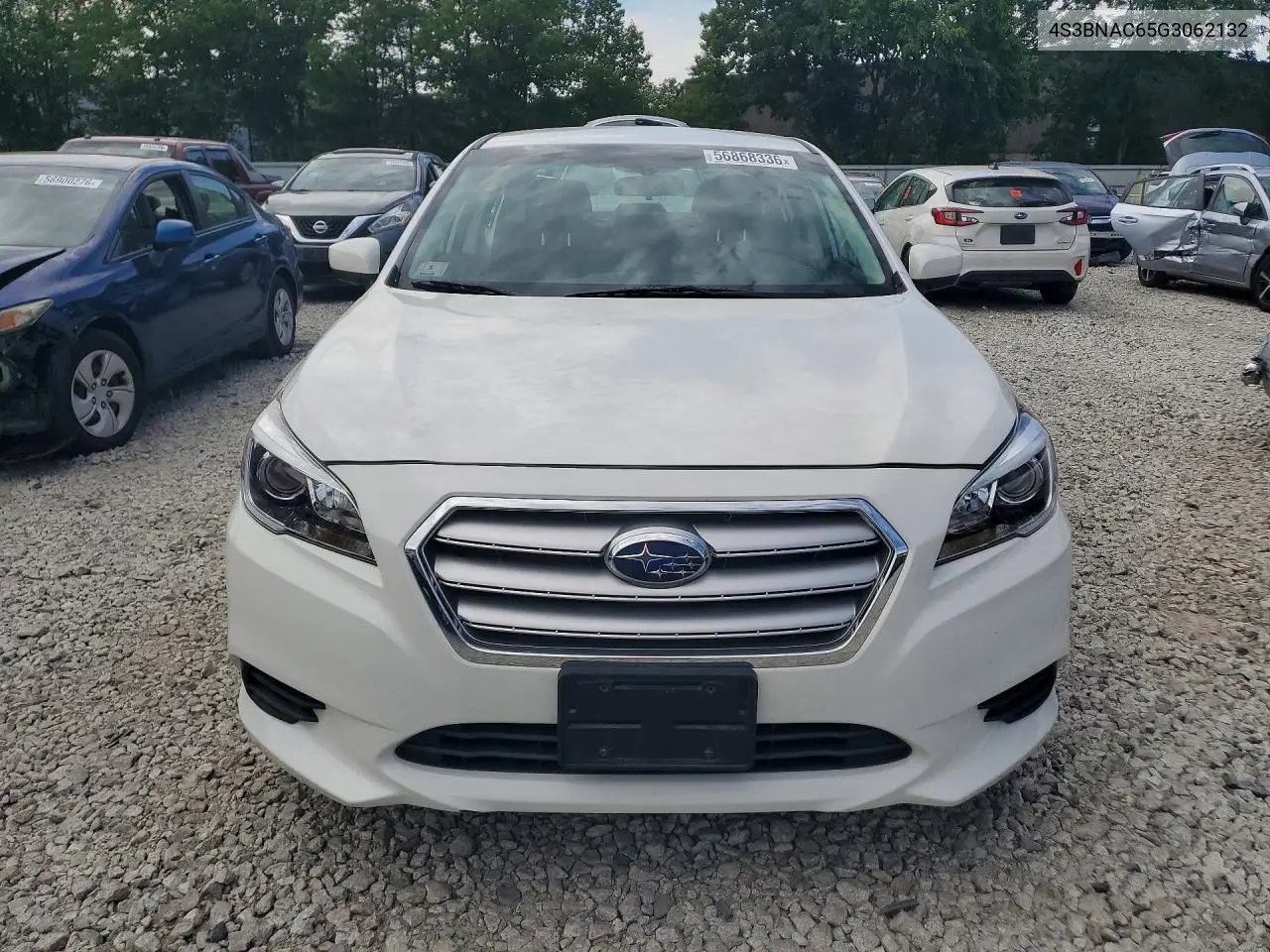 2016 Subaru Legacy 2.5I Premium VIN: 4S3BNAC65G3062132 Lot: 56868336