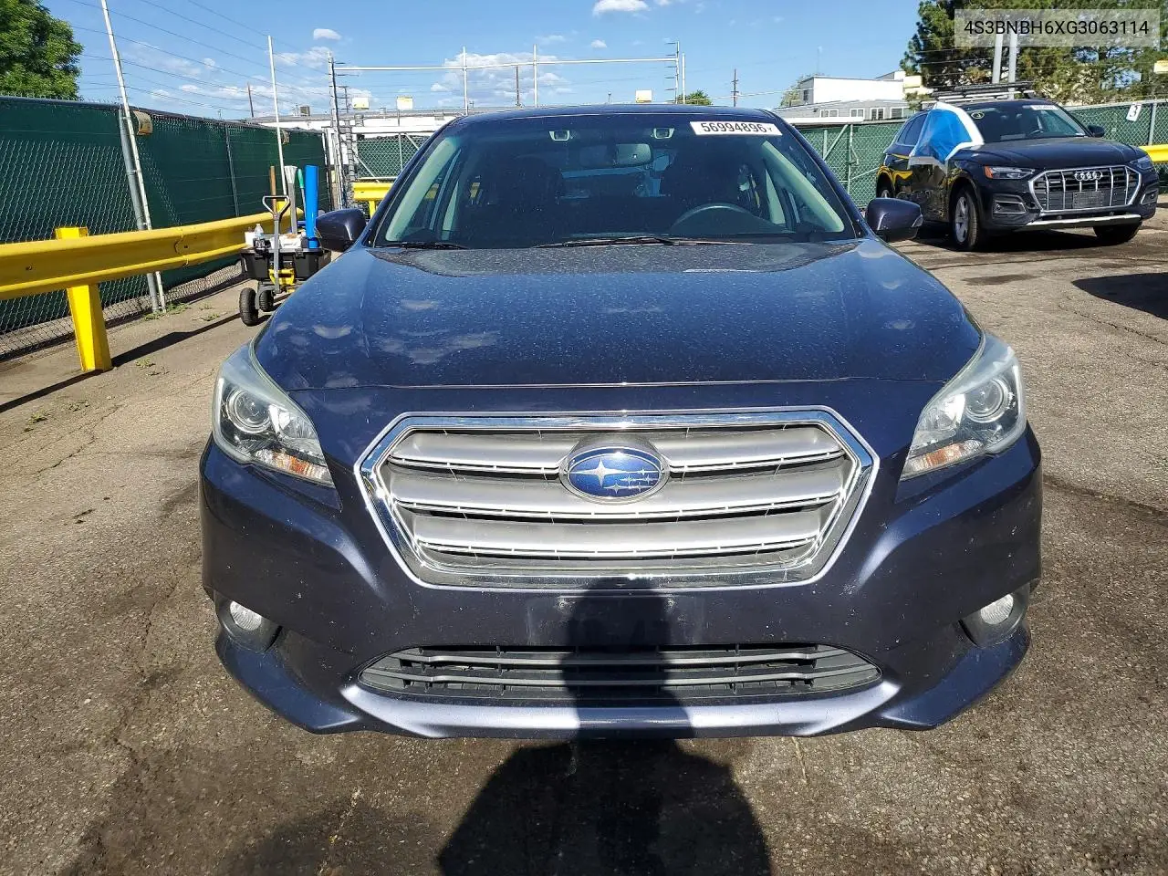 2016 Subaru Legacy 2.5I Premium VIN: 4S3BNBH6XG3063114 Lot: 56994896
