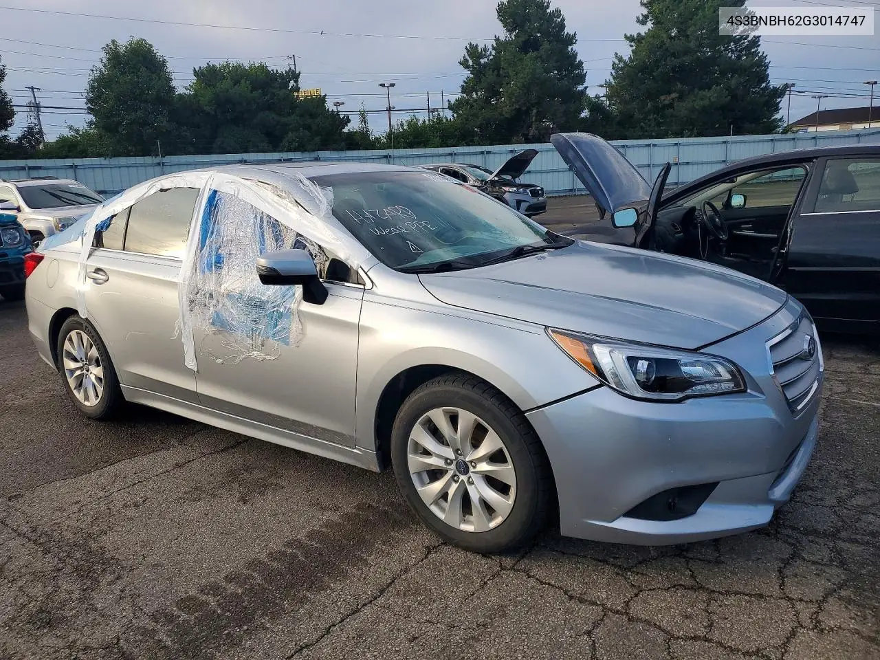 2016 Subaru Legacy 2.5I Premium VIN: 4S3BNBH62G3014747 Lot: 57357606