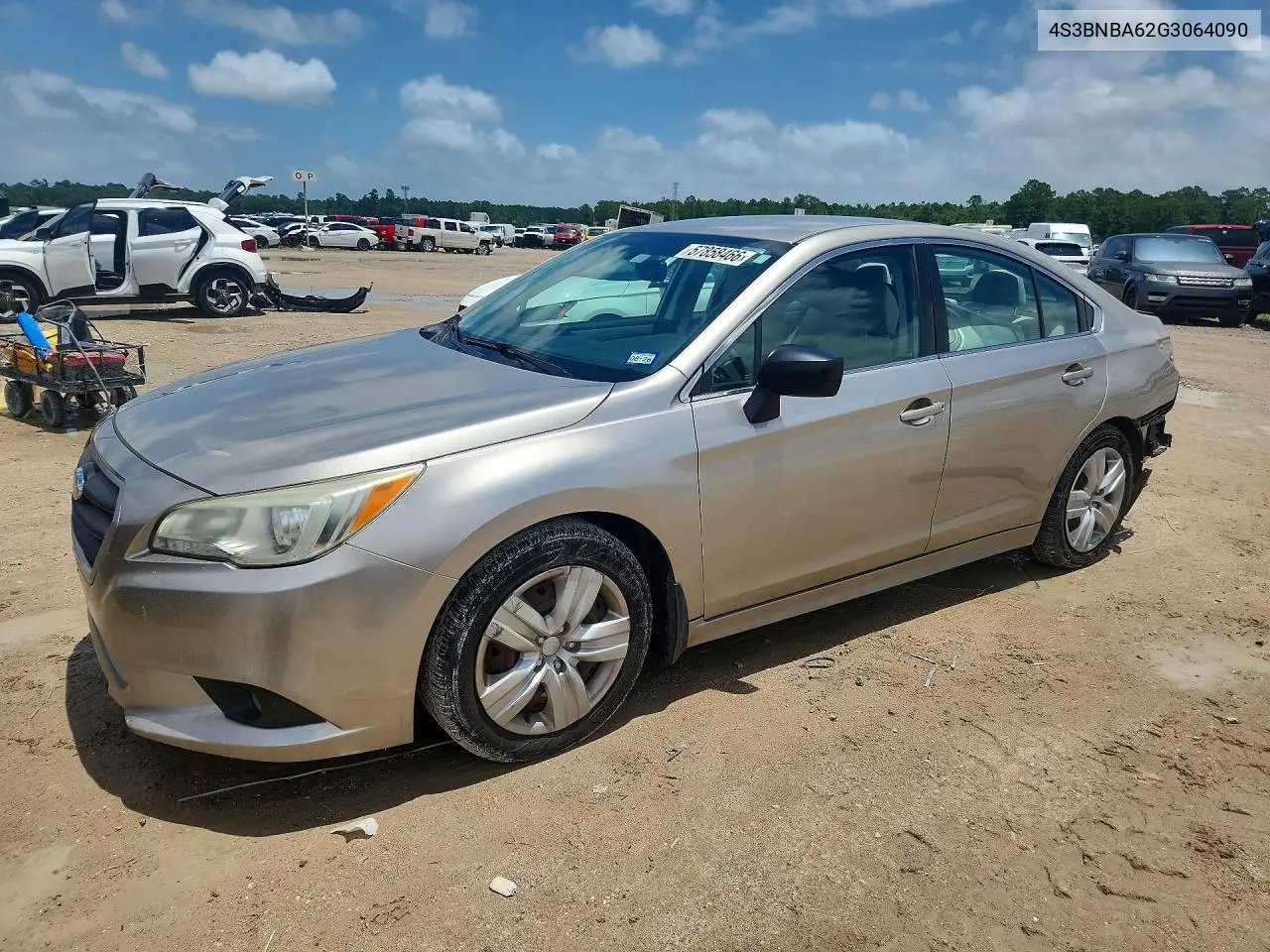 2016 Subaru Legacy 2.5I VIN: 4S3BNBA62G3064090 Lot: 57858466