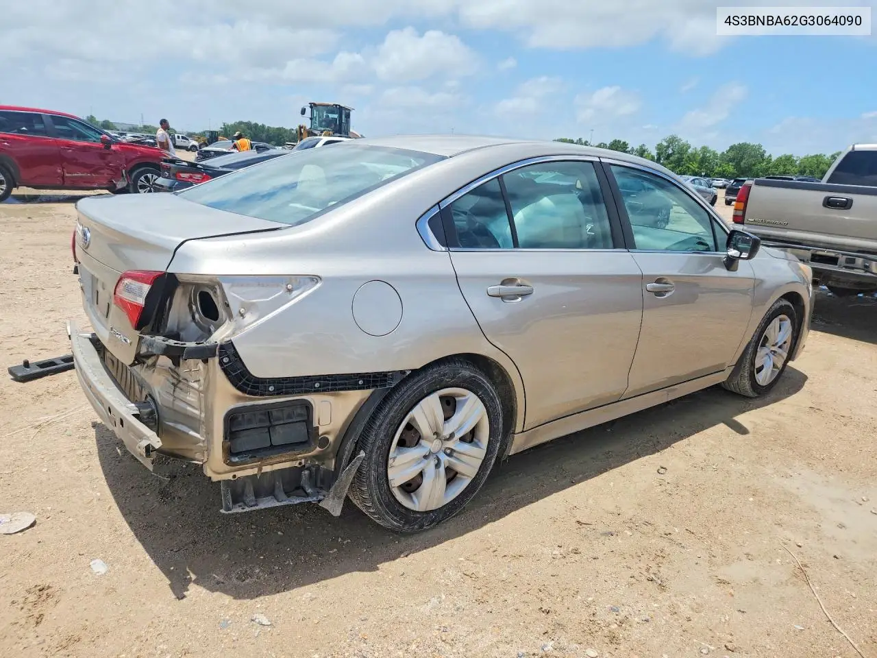 2016 Subaru Legacy 2.5I VIN: 4S3BNBA62G3064090 Lot: 57858466